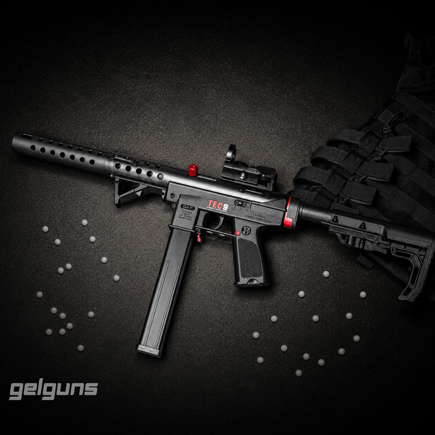 TEC 9 TAKTICKÁ VERZE Gel Blaster