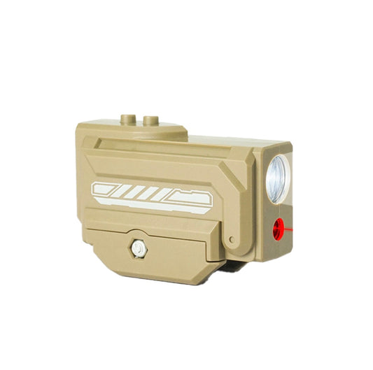 Taktická laserová lampa - 2 v 1